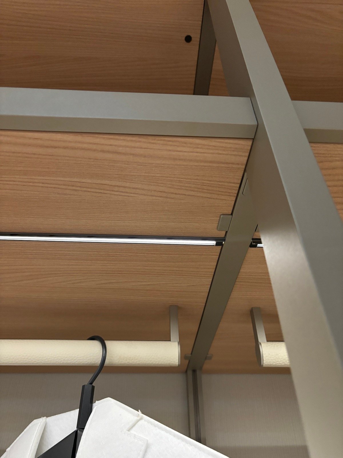 Warm LED — all wiring and hardware embedded